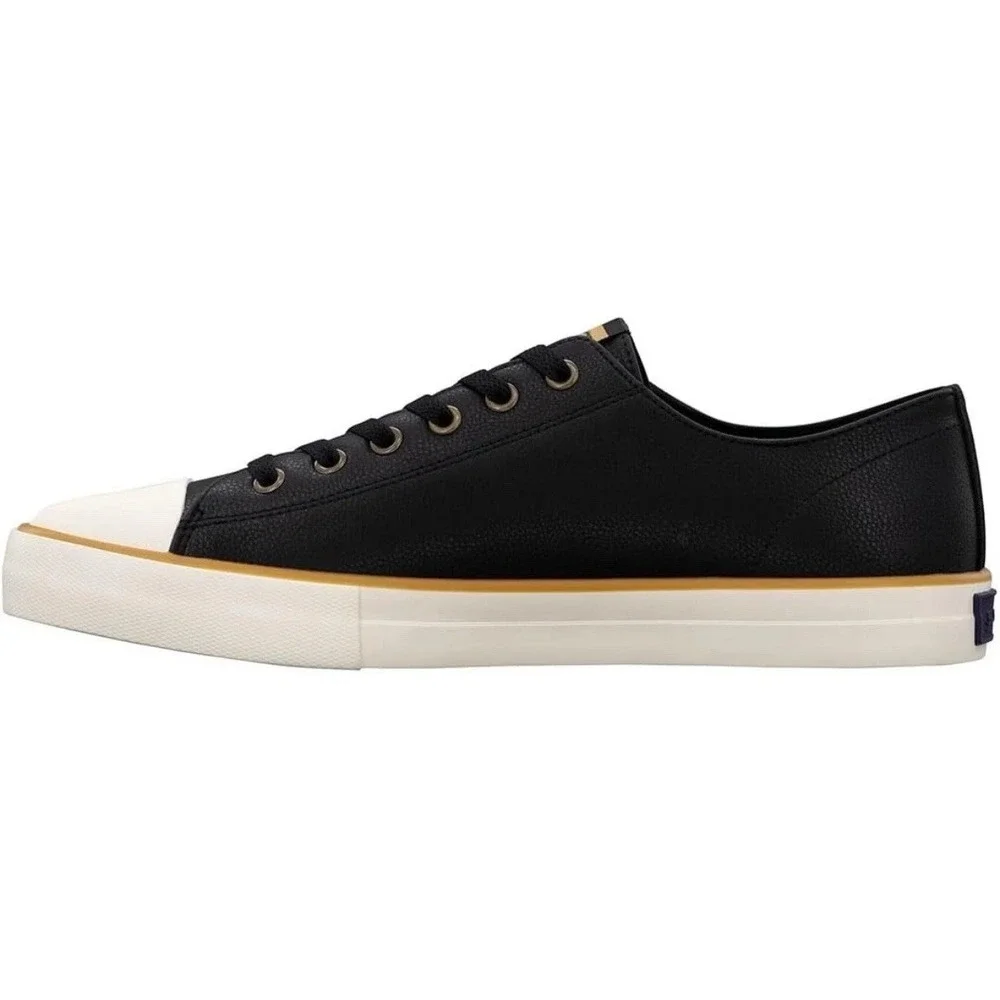 New Ben Sherman Men's Casual‎ Sneakers Black Lace Up Shoes Size 9.5 Dorset LO LX